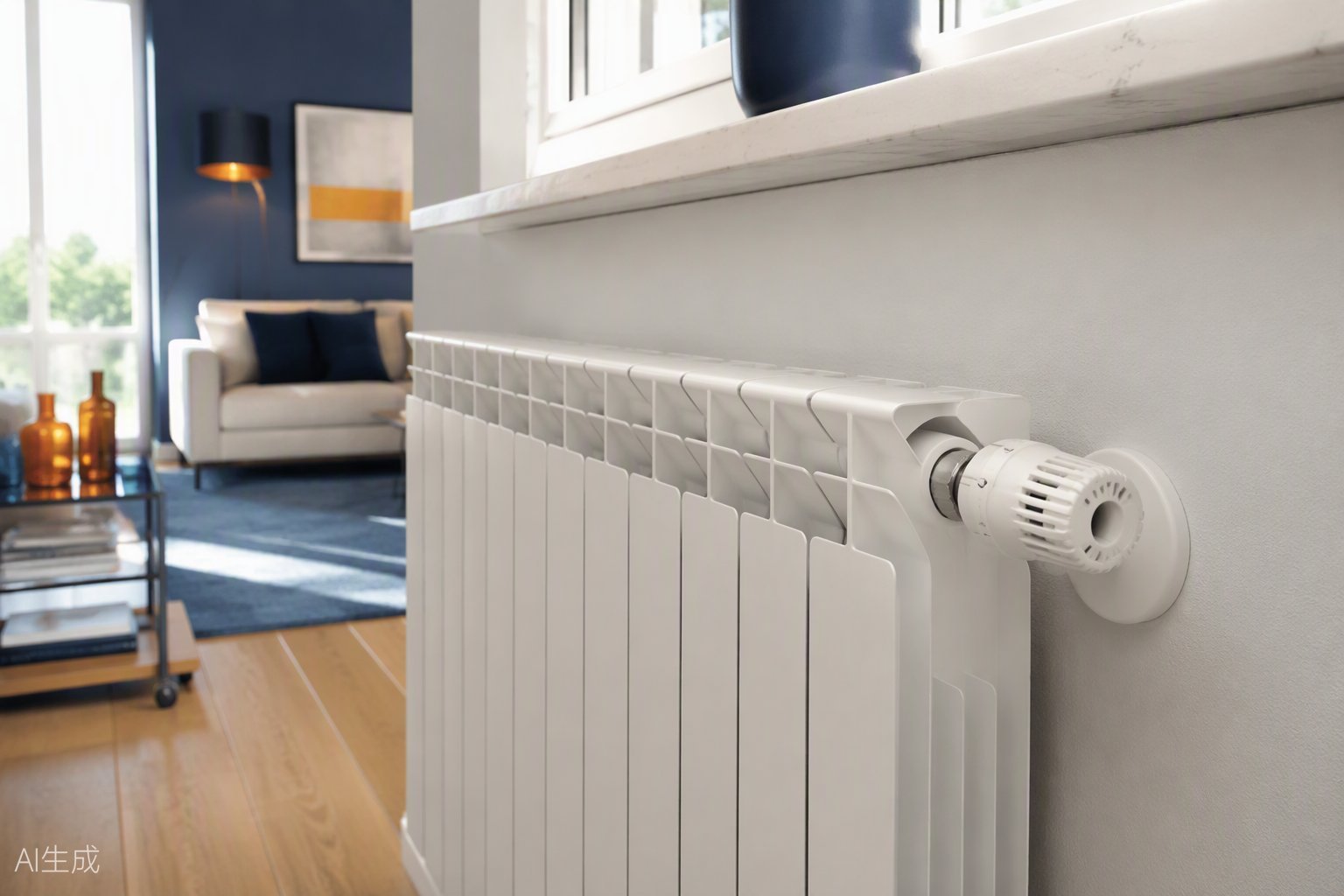 Sostituzione termosifoni in una casa di Bergamo